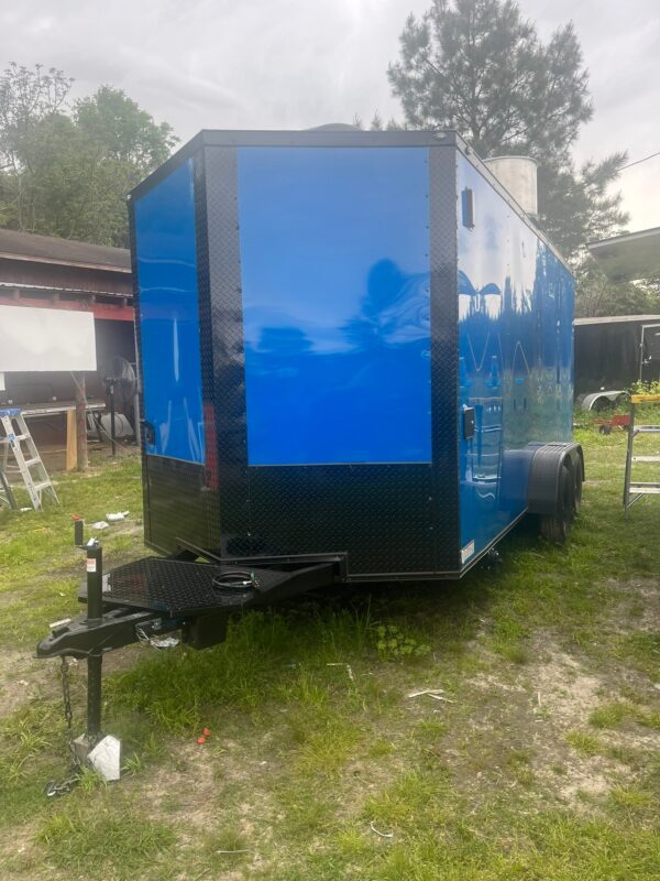 2025 7x14 Fast Cargo Concession Trailer