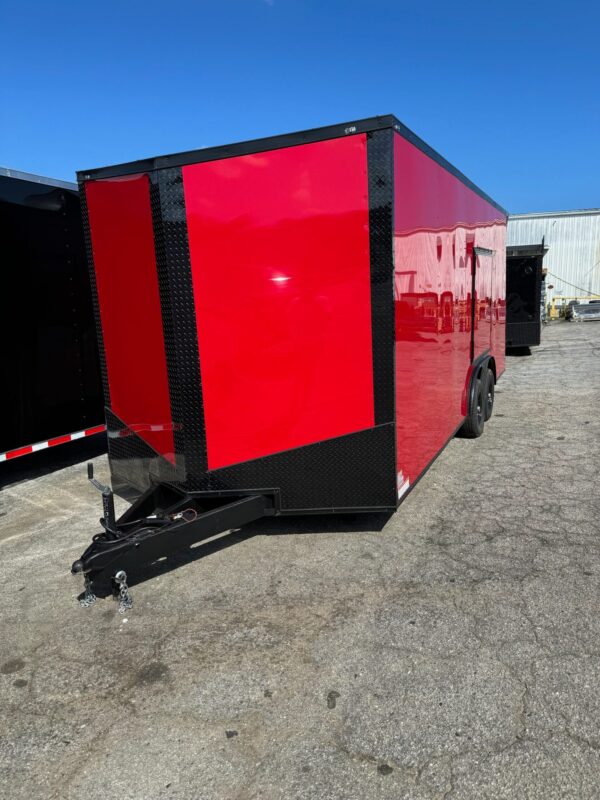 2025 8.5x20 Fast Cargo Race Trailer - Image 2