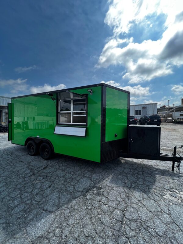 2025 8.5x16 Fast Cargo Concession Trailer