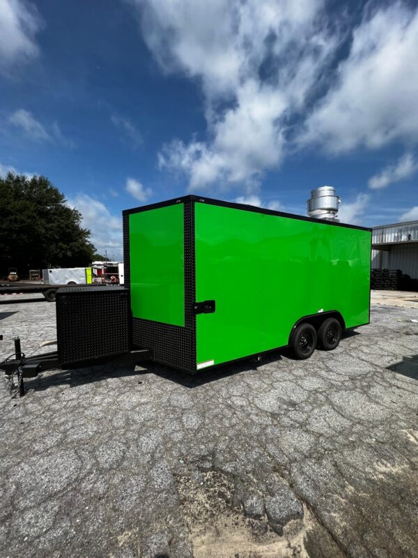 2025 8.5x16 Fast Cargo Concession Trailer - Image 2