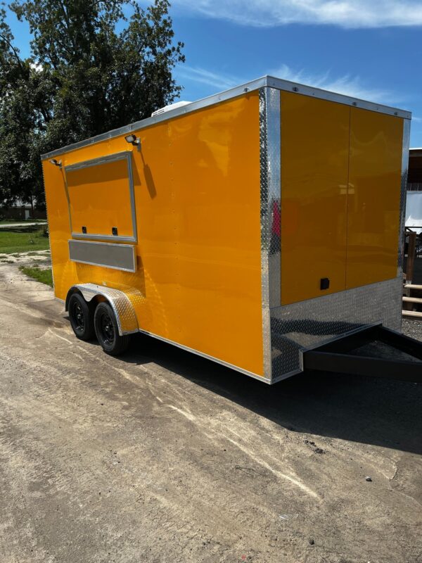 2025 7x16 Fast Cargo Concession Trailer