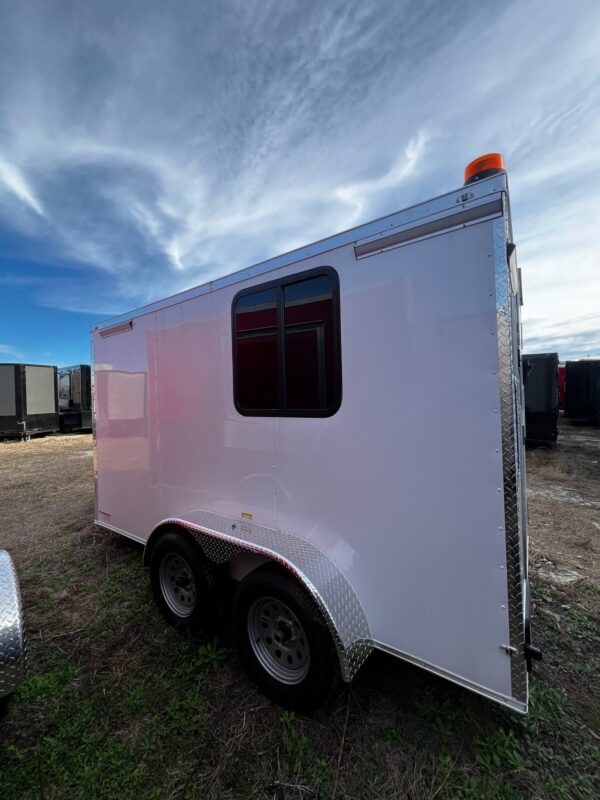 2025 7x12 Fast Cargo Fiber Optic Splicing Trailer - Image 2