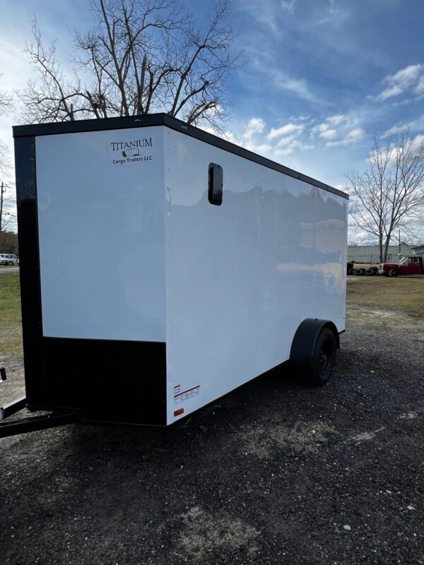 2025 6x12 Titanium Cargo Enclosed Trailer