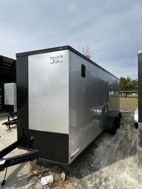 2025 7x16 Titanium Cargo Enclosed Trailer