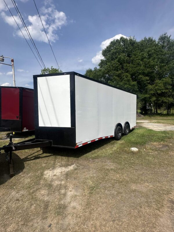 2025 8.5x20 Fast Cargo Enclosed Car Hauler Blackout Edition