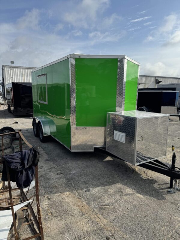 2025 7x14 Fast Cargo Concession/Food Trailer