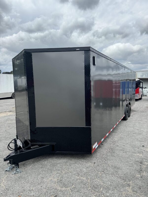 2025 8.5x28 Fast Cargo Enclosed Car Hauler Blackout Edition