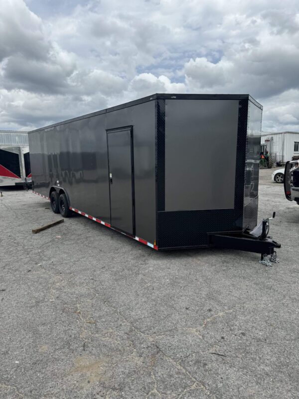 2025 8.5x28 Fast Cargo Enclosed Car Hauler Blackout Edition - Image 2