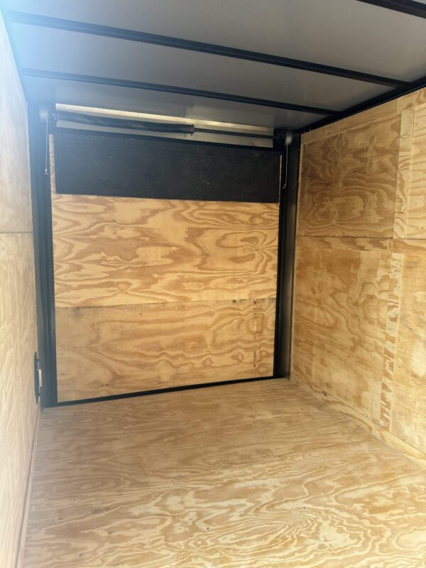 2025 6x12 Titanium Enclosed Trailer Blackout Edition - Image 4