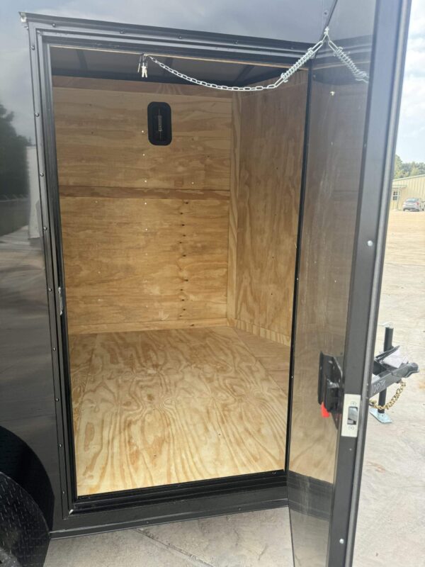 2025 6x12 Titanium Enclosed Trailer Blackout Edition - Image 5