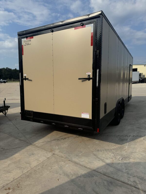 2025 8.5x22 Titanium Enclosed Trailer - Image 2