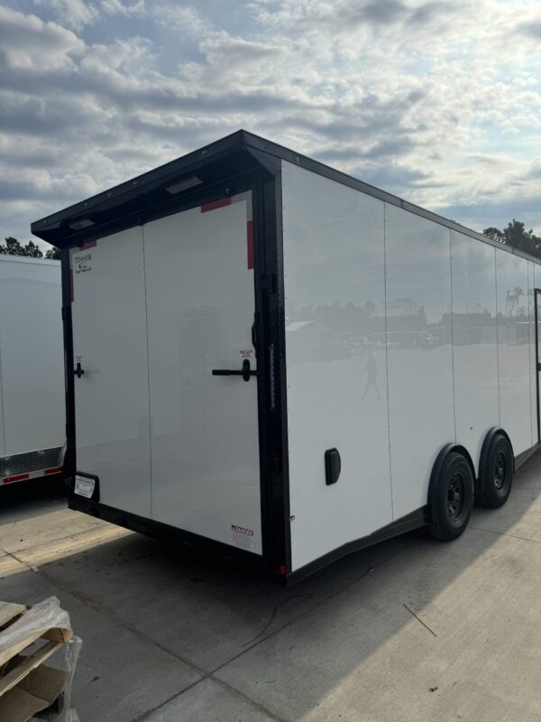 2025 8.5x24 Titanium Enclosed Car Hauler Blackout Edition - Image 2