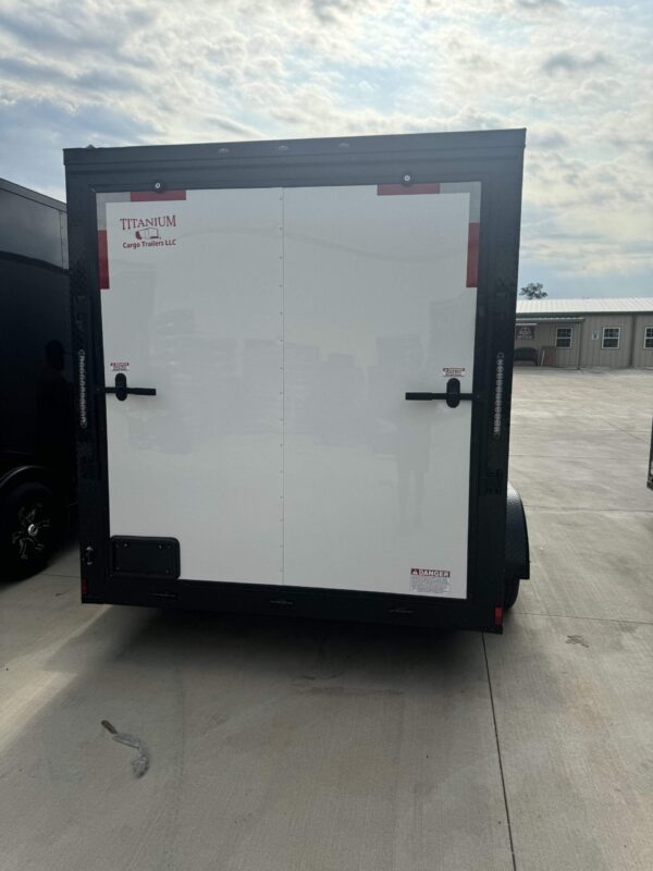 2025 7x14 Titanium Enclosed Trailer Blackout Edition - Image 3