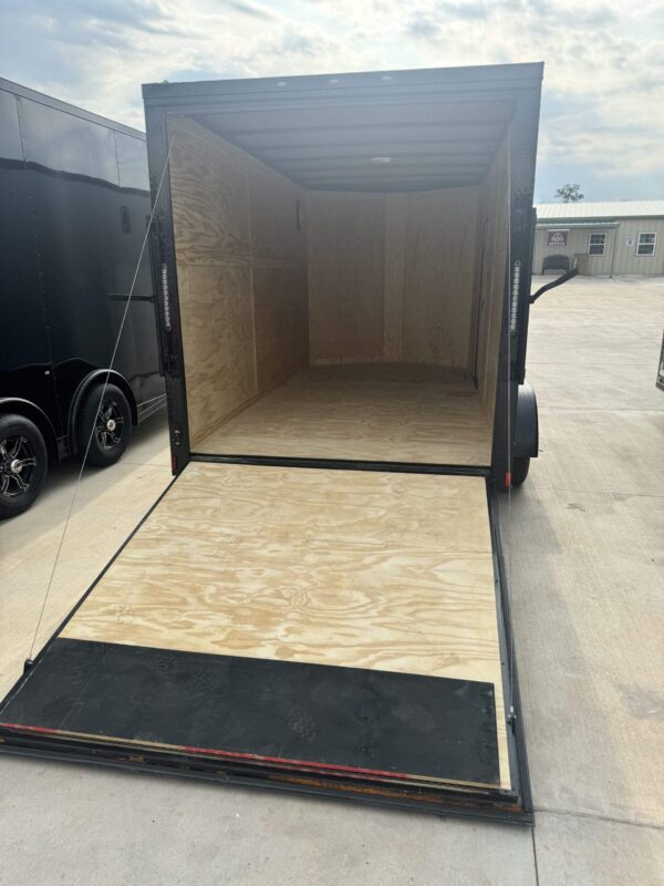 2025 7x14 Titanium Enclosed Trailer Blackout Edition - Image 4