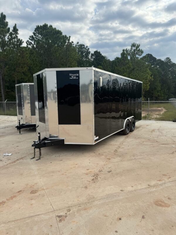 2025 8.5x20 Titanium Enclosed Trailer