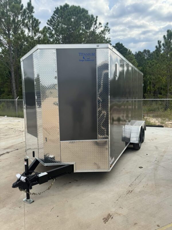 2025 7x16 Titanium Enclosed Trailer