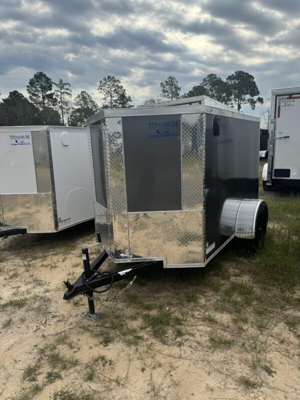 2025 5x8 Titanium Enclosed Trailer