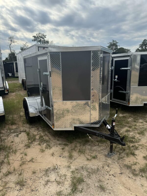 2025 5x8 Titanium Enclosed Trailer - Image 2