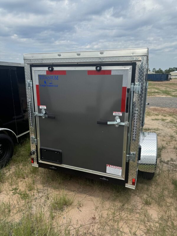 2025 5x8 Titanium Enclosed Trailer - Image 3