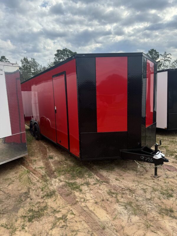 2025 8.5x24 Titanium Enclosed Trailer Blackout Edition - Image 2