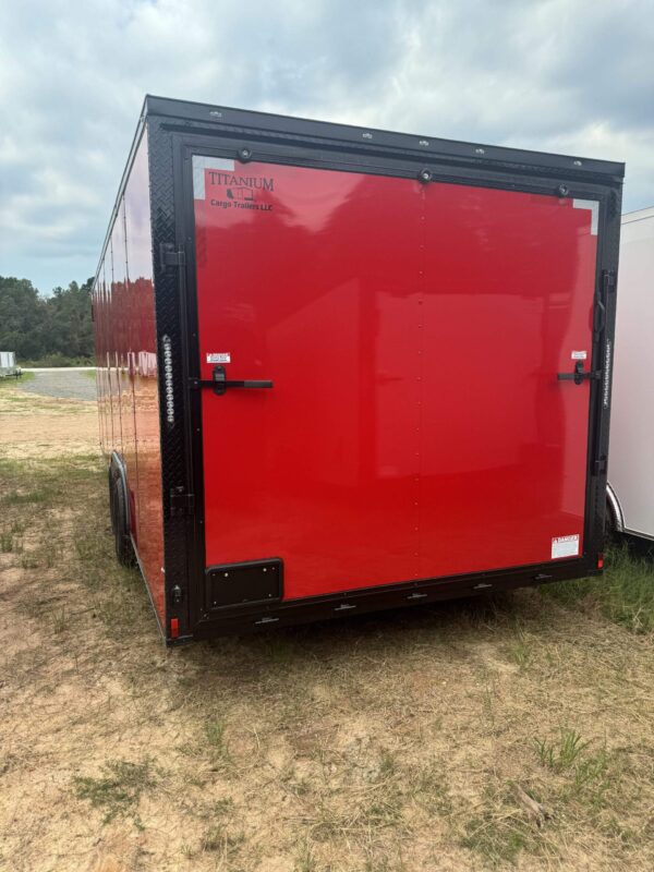 2025 8.5x24 Titanium Enclosed Trailer Blackout Edition - Image 3