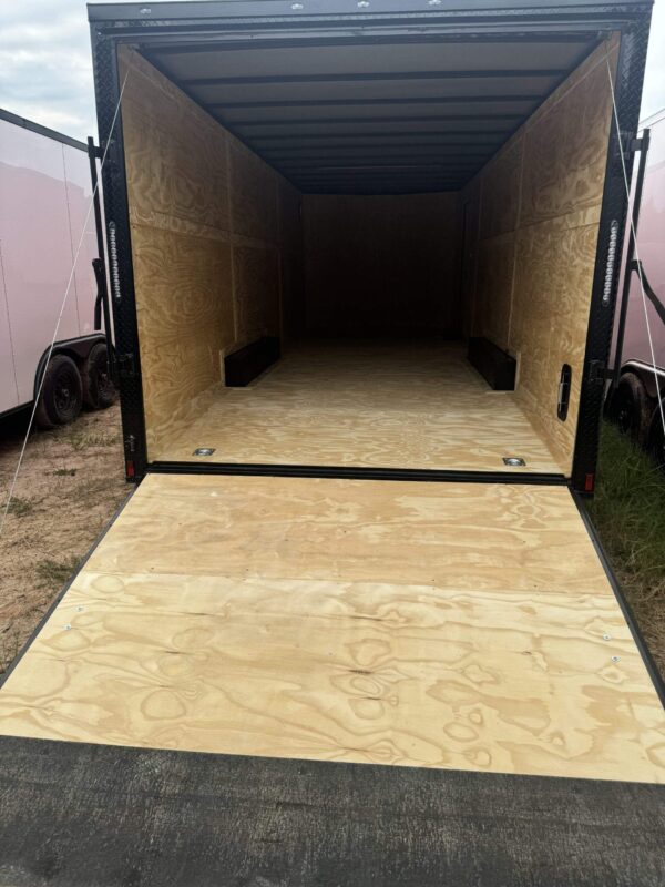 2025 8.5x24 Titanium Enclosed Trailer Blackout Edition - Image 4