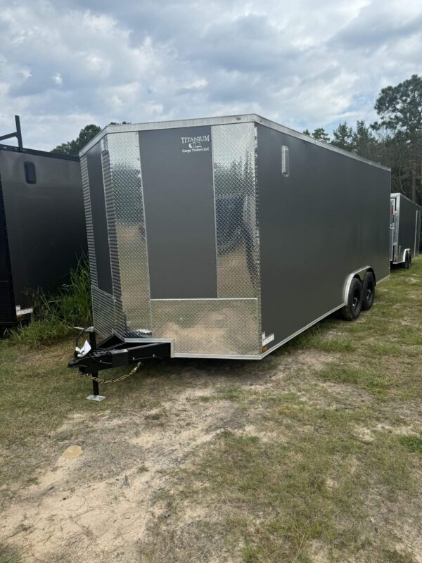 2025 8.5x20 Titanium Enclosed Trailer