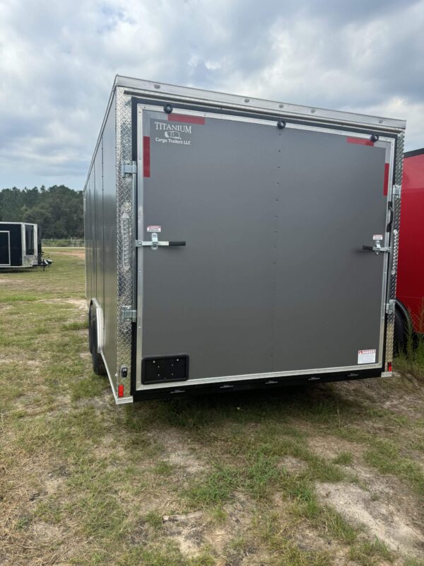 2025 8.5x20 Titanium Enclosed Trailer - Image 2