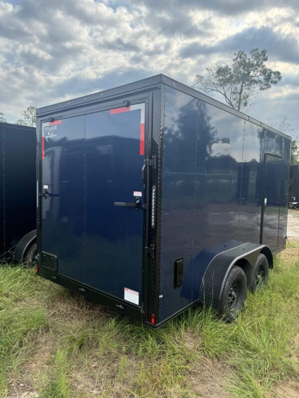 2025 7x14 Titanium Enclosed Trailer - Image 3