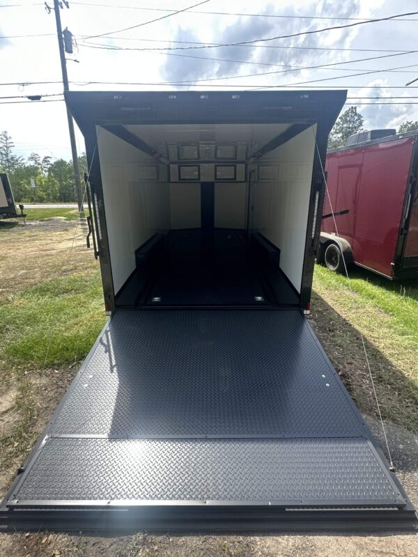 2025 8.5x20 Fast Cargo Enclosed Car Hauler Blackout Edition - Image 4