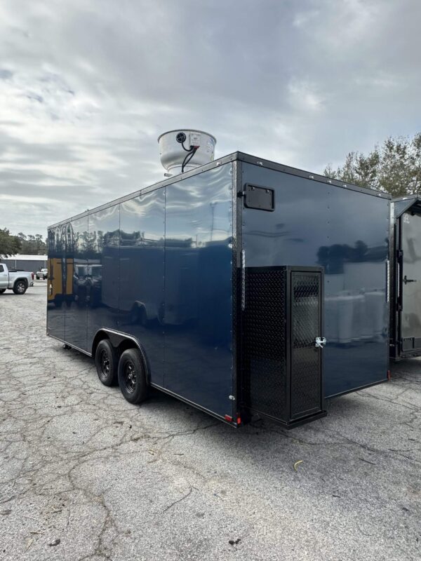 2025 8.5x20 Hook & Line Fully Loaded Concession Trailer (Equipped) Blackout Edition - Image 7