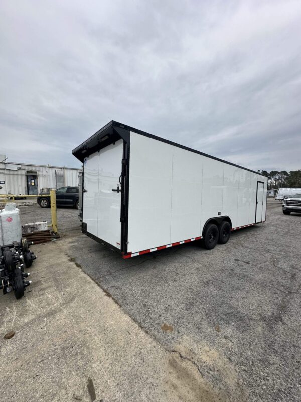 2025 8.5x24 Hook & Line 8.5x24 Race Trailer (Blackout Edition) - Image 2