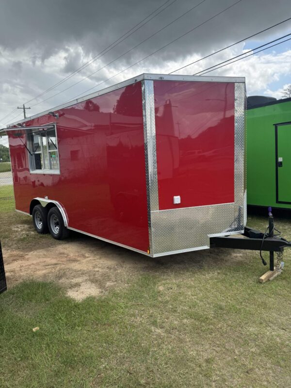 2025 8.5X18 Fast Cargo Concession/Food Trailer