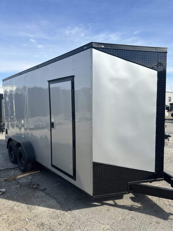 2025 7x16 Fast Cargo Enclosed Trailer Blackout Edition - Image 2