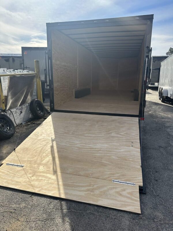 2025 8.5x24 Fast Cargo Enclosed Car Hauler Trailer Blackout Edition - Image 3