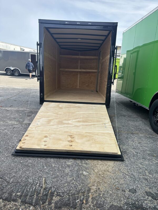 2025 6x12 Fast Cargo Enclosed Trailer Blackout Edition - Image 2