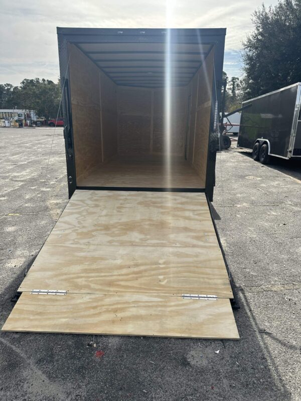 2025 7x16 Fast Cargo Enclosed Trailer Blackout Edition - Image 4