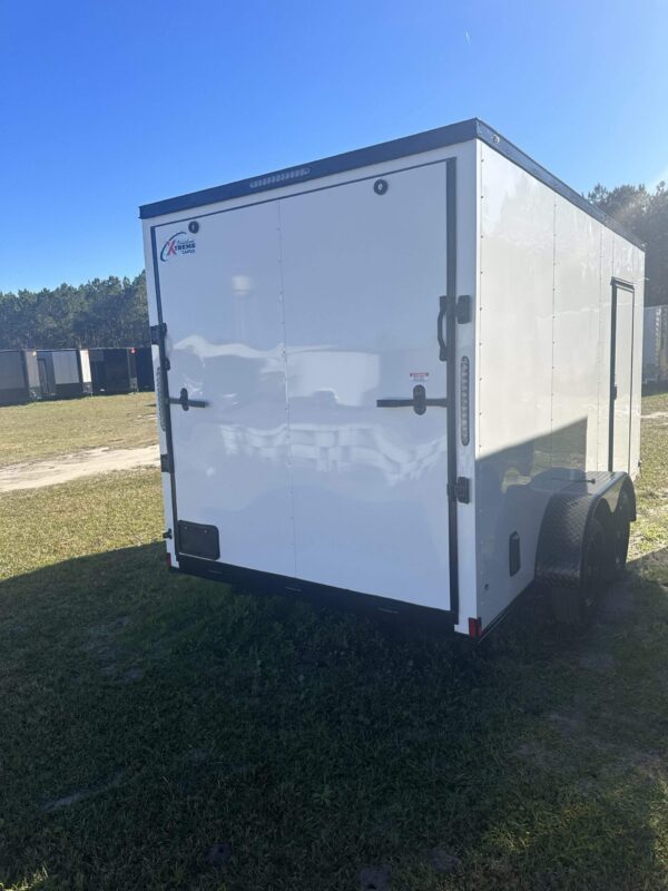 2025 7x14 Xtreme Cargo Enclosed Trailer Blackout Edition - Image 2