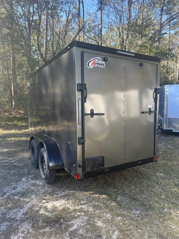 2025 6x12 Xtreme Cargo Enclosed Trailer Blackout Edition - Image 4