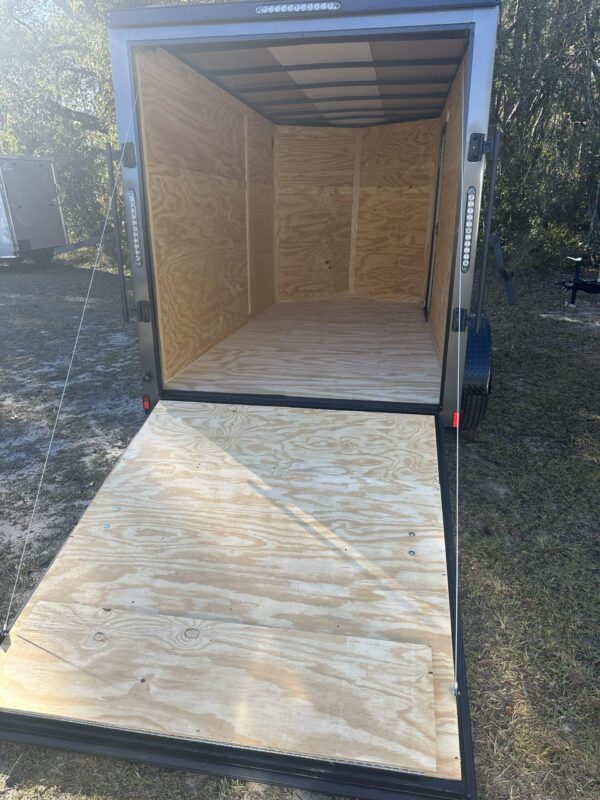 2025 6x12 Xtreme Cargo Enclosed Trailer Blackout Edition - Image 3