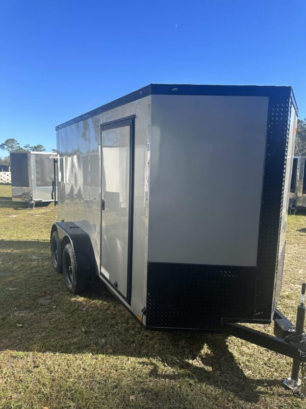 2025 6x12 Xtreme Cargo Enclosed Trailer Blackout Edition - Image 2