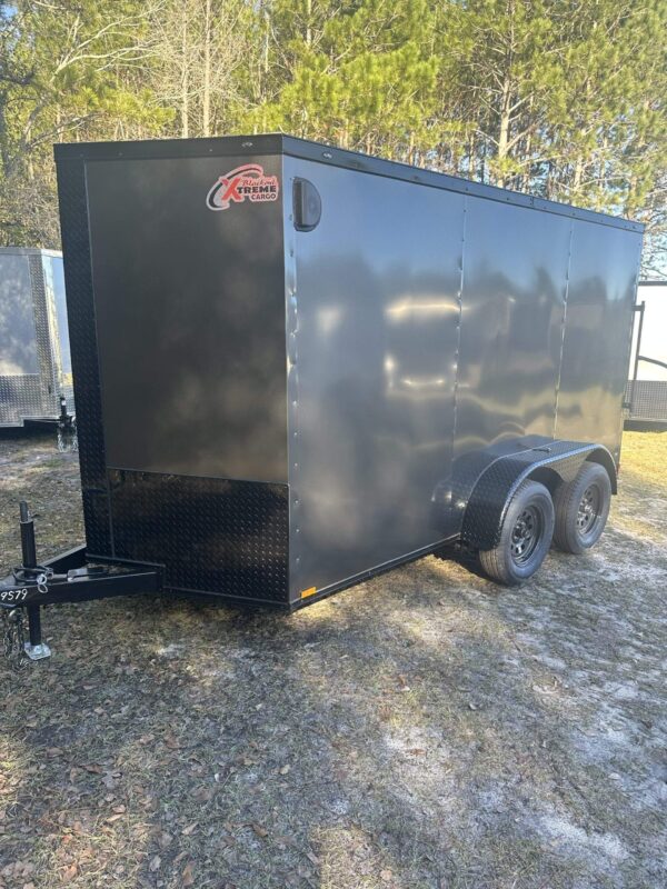 2025 6x12 Xtreme Cargo Enclosed Trailer Blackout Edition