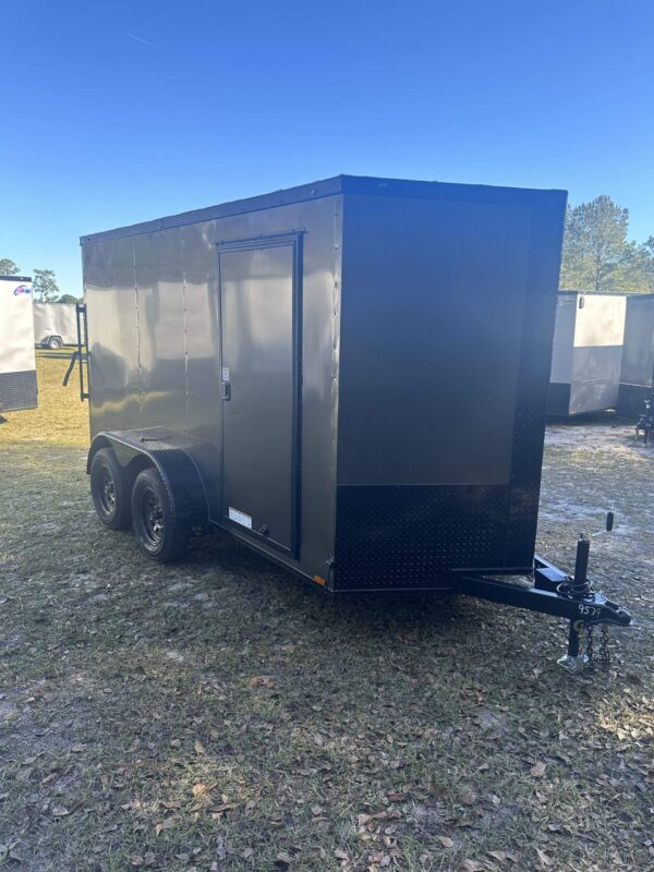 2025 6x12 Xtreme Cargo Enclosed Trailer Blackout Edition - Image 2