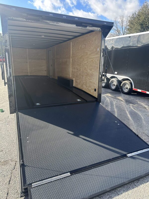 2025 8.5x24 Fast Cargo Enclosed Race Trailer Blackout Edition - Image 5