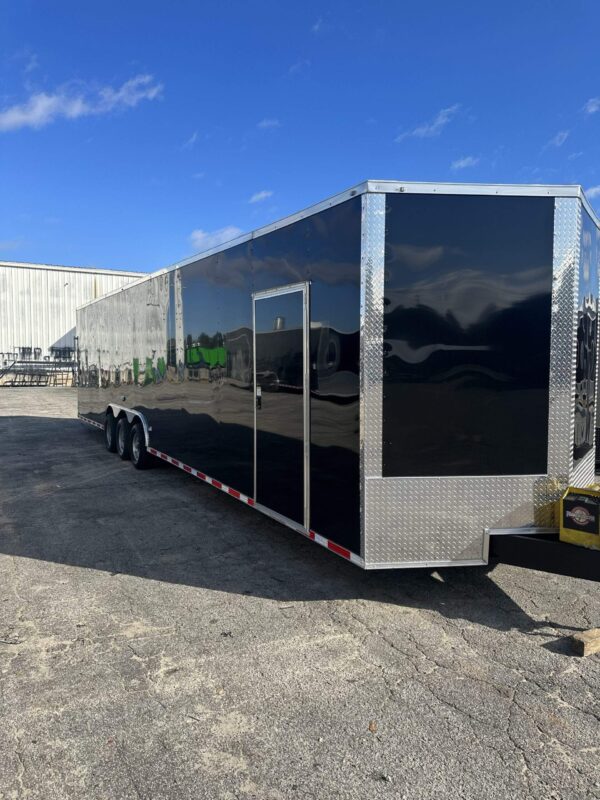 2025 8.5x36 Hook & Line Cargo Enclosed XL Car Hauler - Image 2