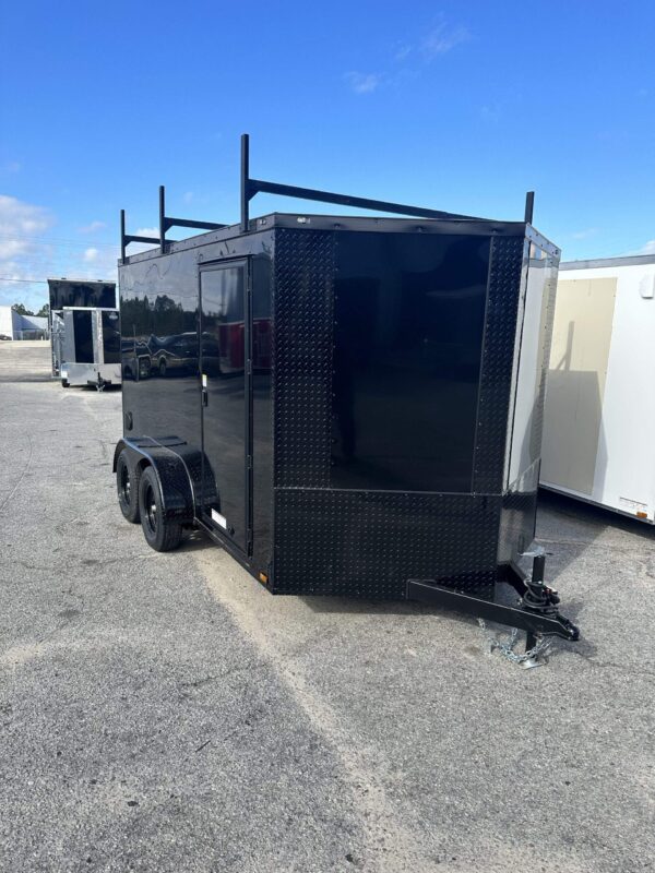 2025 7x12 Anvil Enclosed Trailer Blackout Edition - Image 2